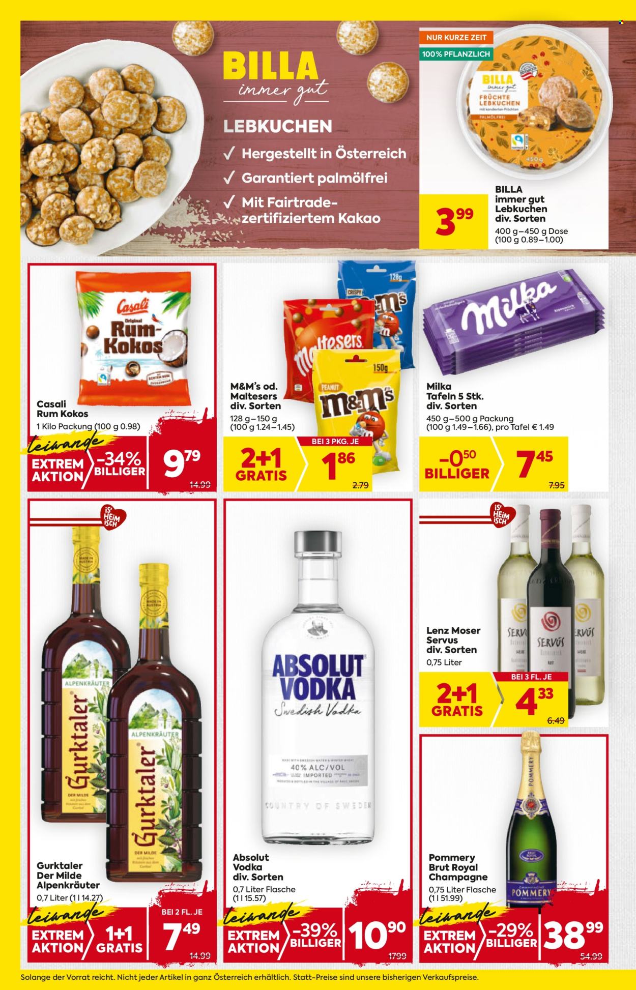 Angebote Billa - 2.10.2025 - 8.10.2025. Seite 14