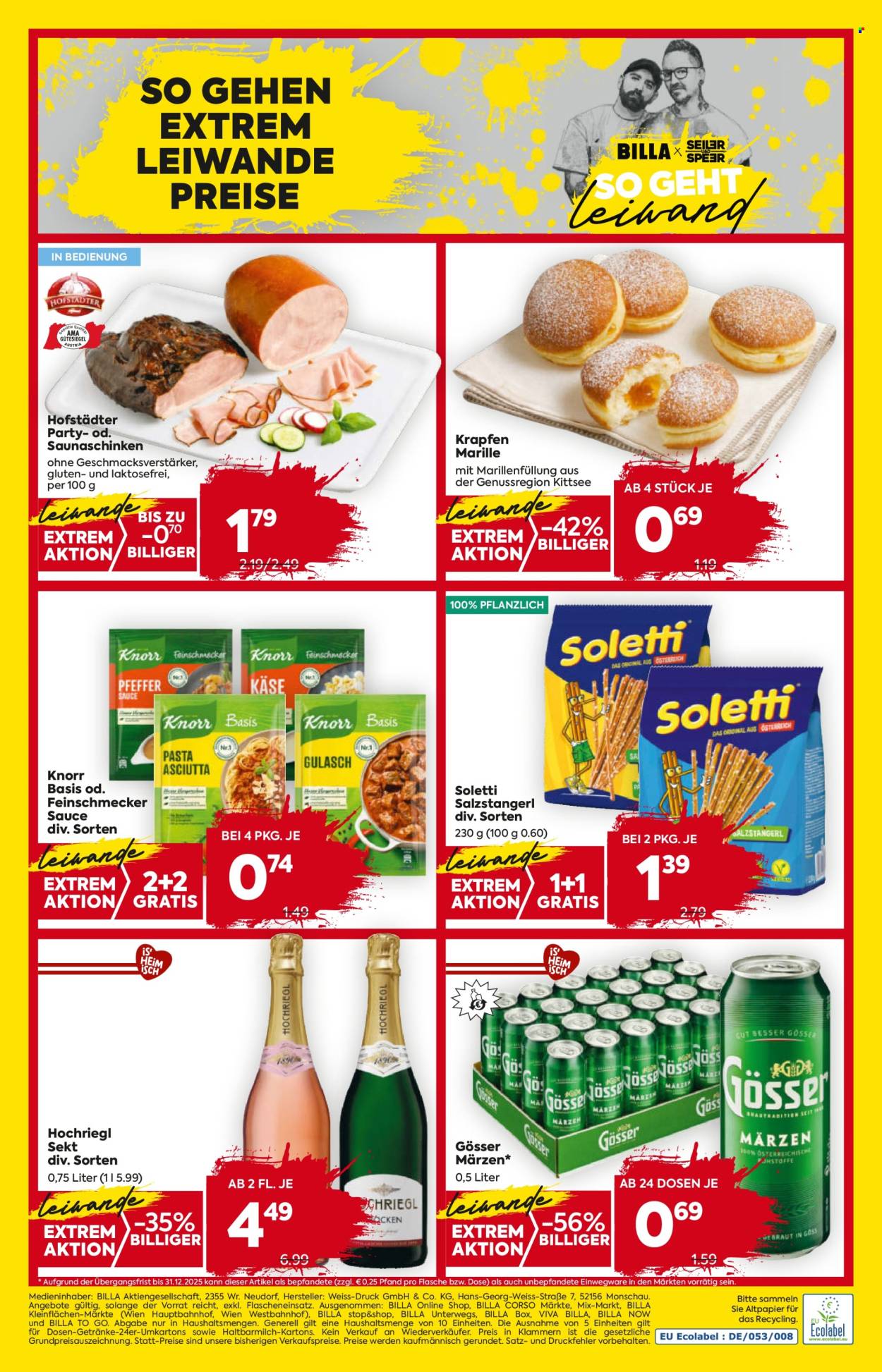 Angebote Billa - 2.10.2025 - 8.10.2025. Seite 16