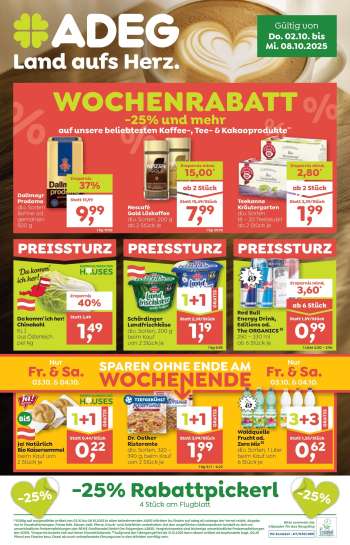 Angebote ADEG - 2.10.2025 - 8.10.2025.