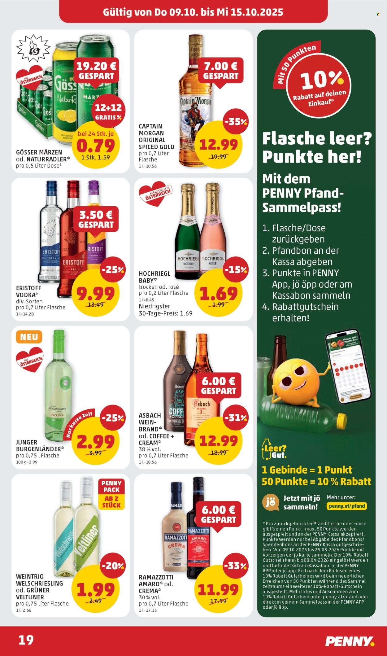 Angebote Penny - 9.10.2025 - 15.10.2025. Seite 19