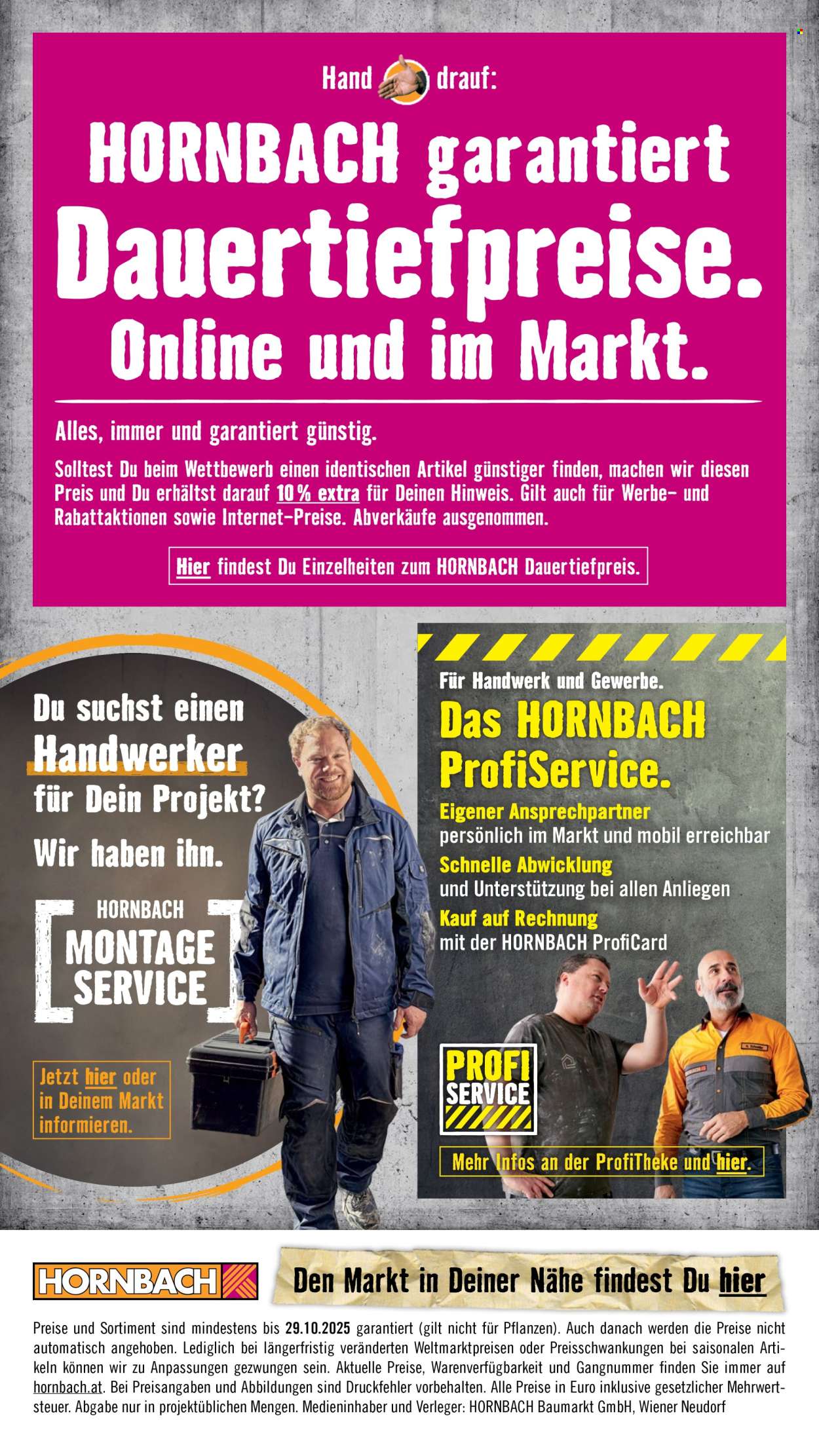 Angebote Hornbach - 6.10.2025 - 29.10.2025. Seite 58
