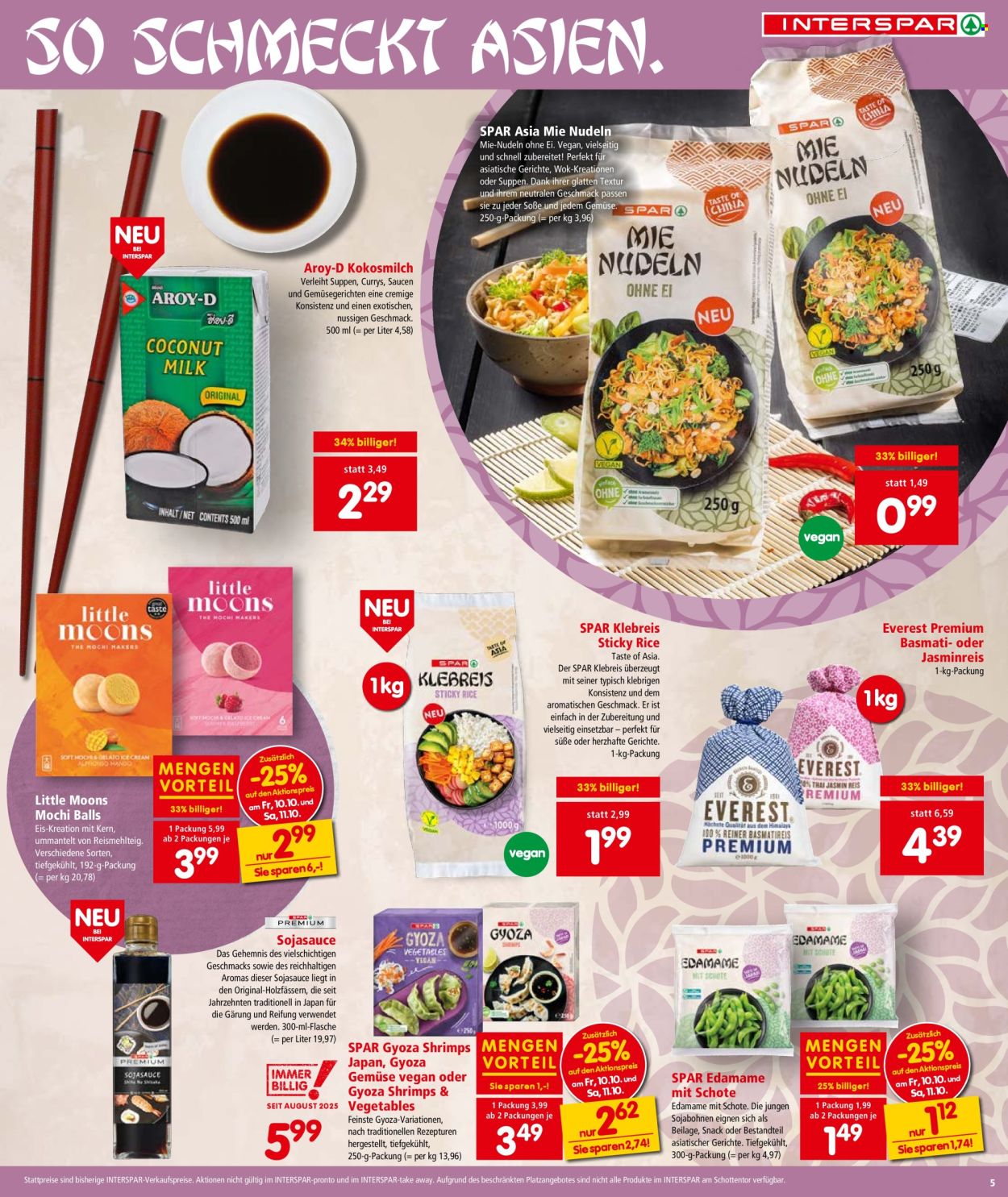 Angebote INTERSPAR - 9.10.2025 - 22.10.2025. Seite 5