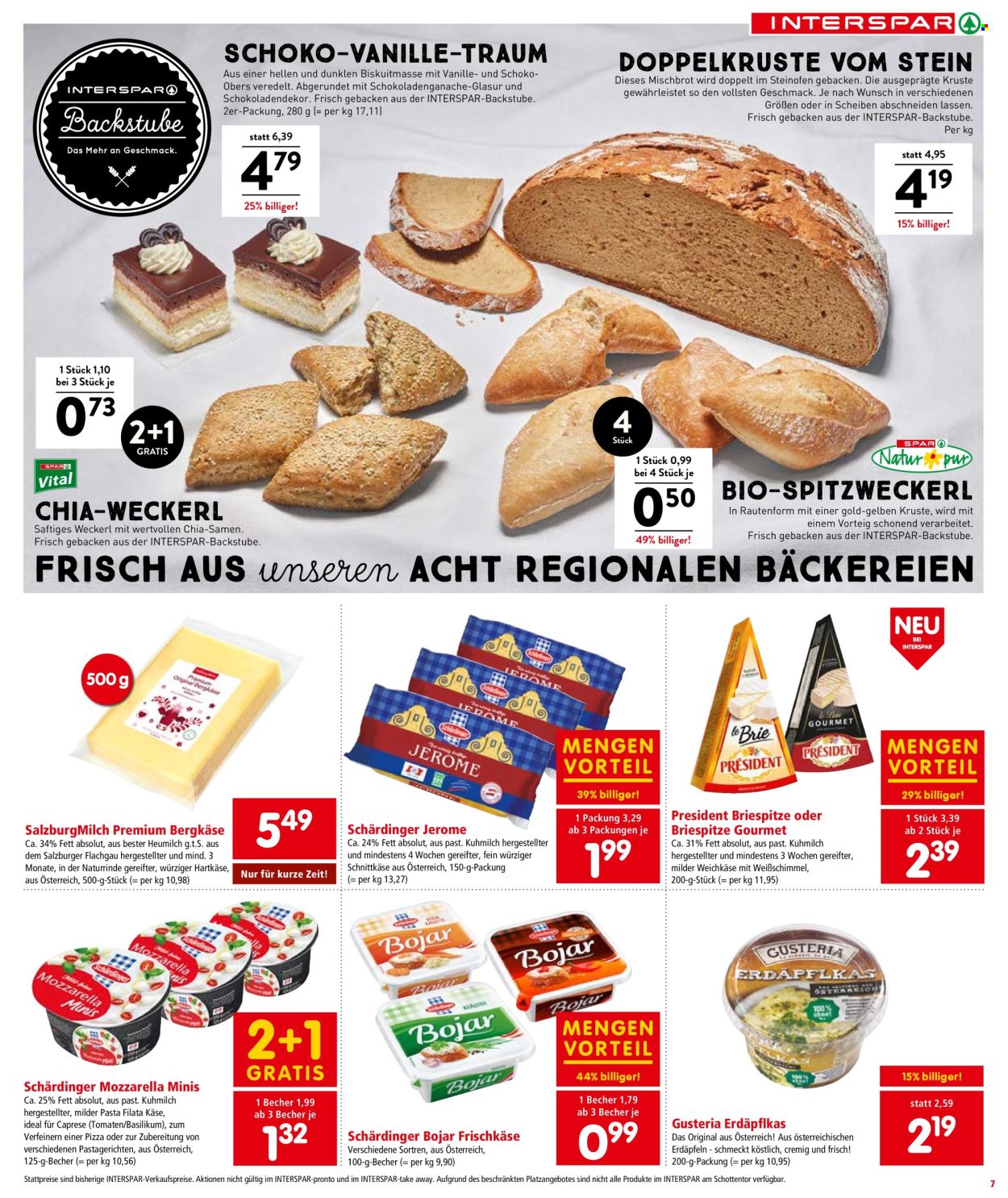 Angebote INTERSPAR - 9.10.2025 - 22.10.2025. Seite 7