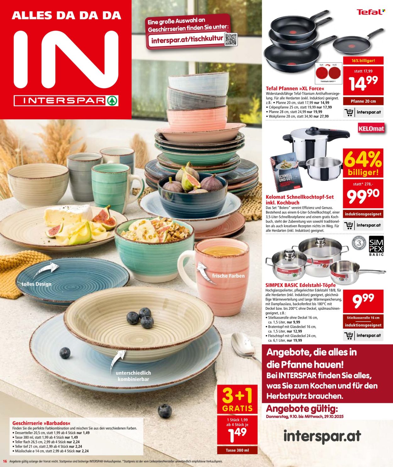 Angebote INTERSPAR - 9.10.2025 - 22.10.2025. Seite 16