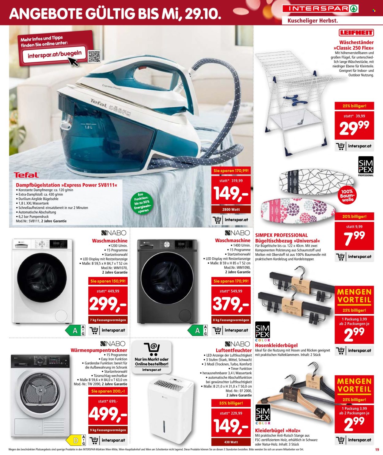 Angebote INTERSPAR - 9.10.2025 - 22.10.2025. Seite 19