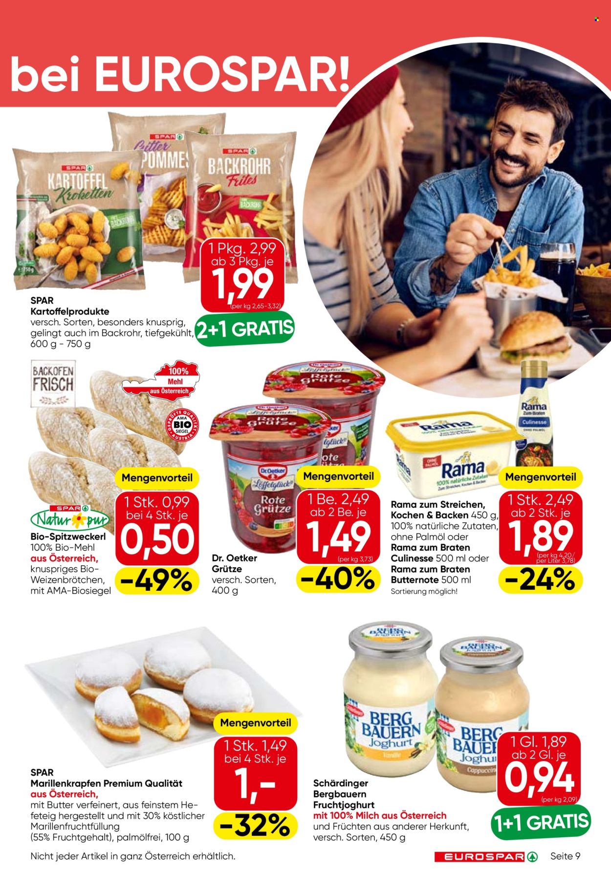 Angebote EUROSPAR - 9.10.2025 - 22.10.2025. Seite 9
