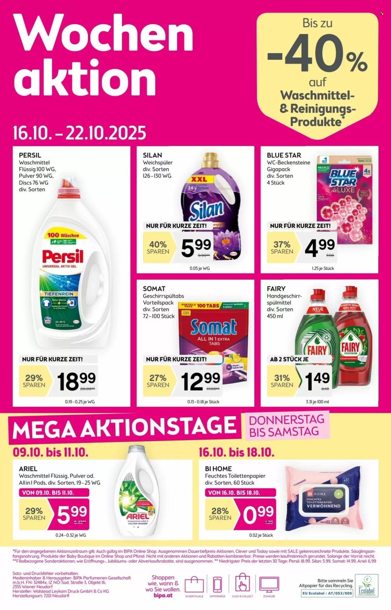 Angebote Bipa - 9.10.2025 - 22.10.2025. Seite 12