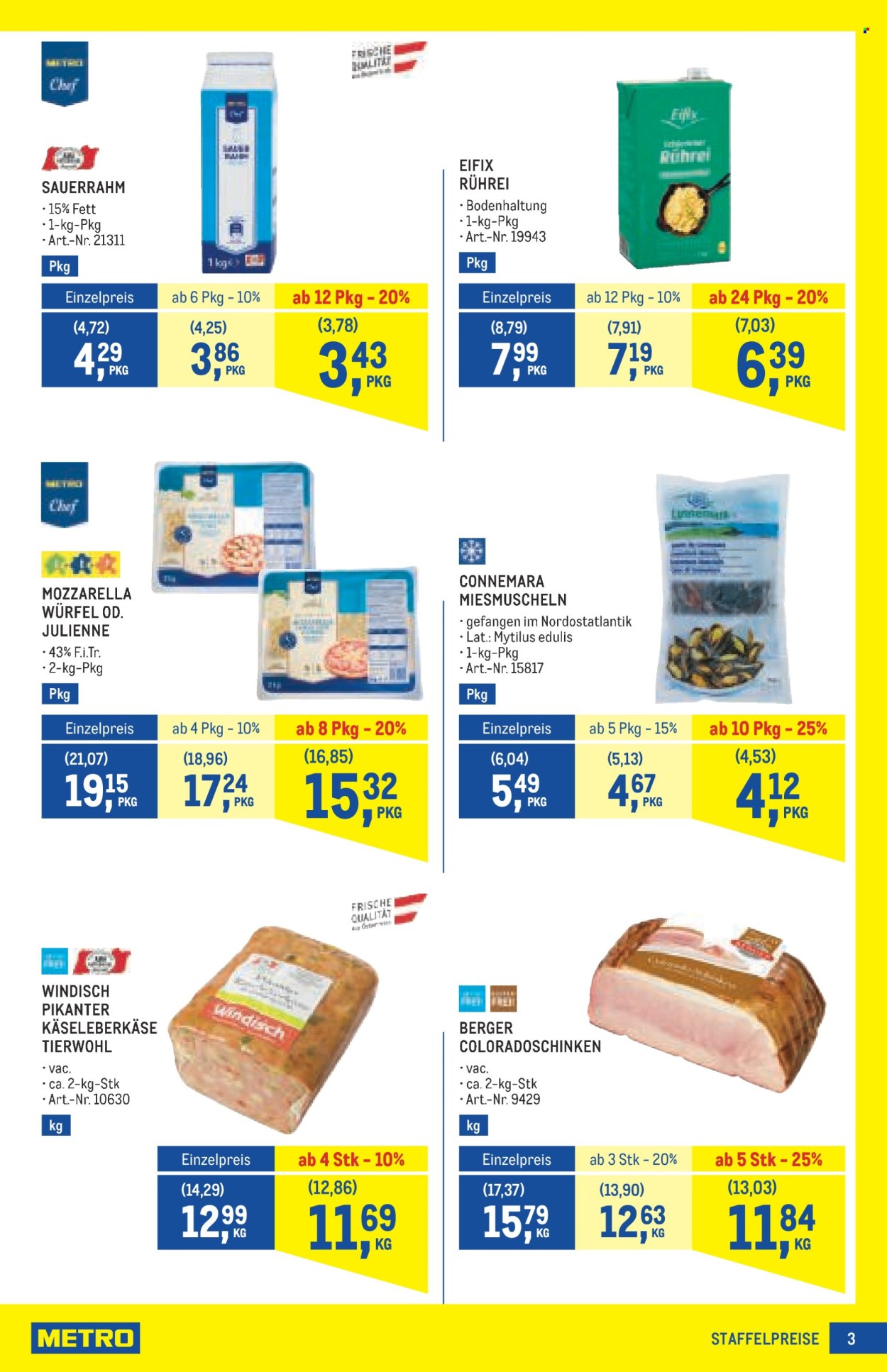 Angebote Metro - 16.10.2025 - 29.10.2025. Seite 3