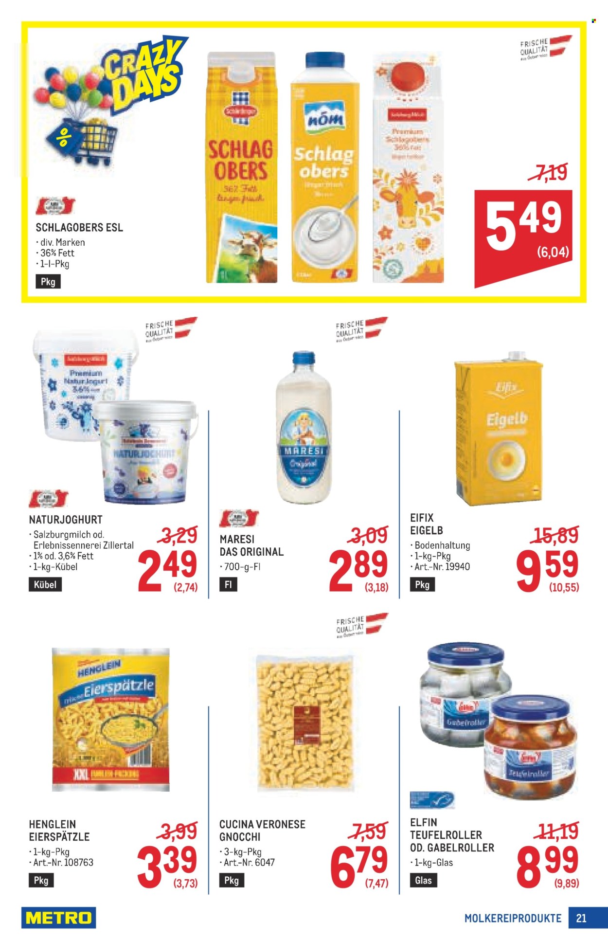 Angebote Metro - 16.10.2025 - 29.10.2025. Seite 21