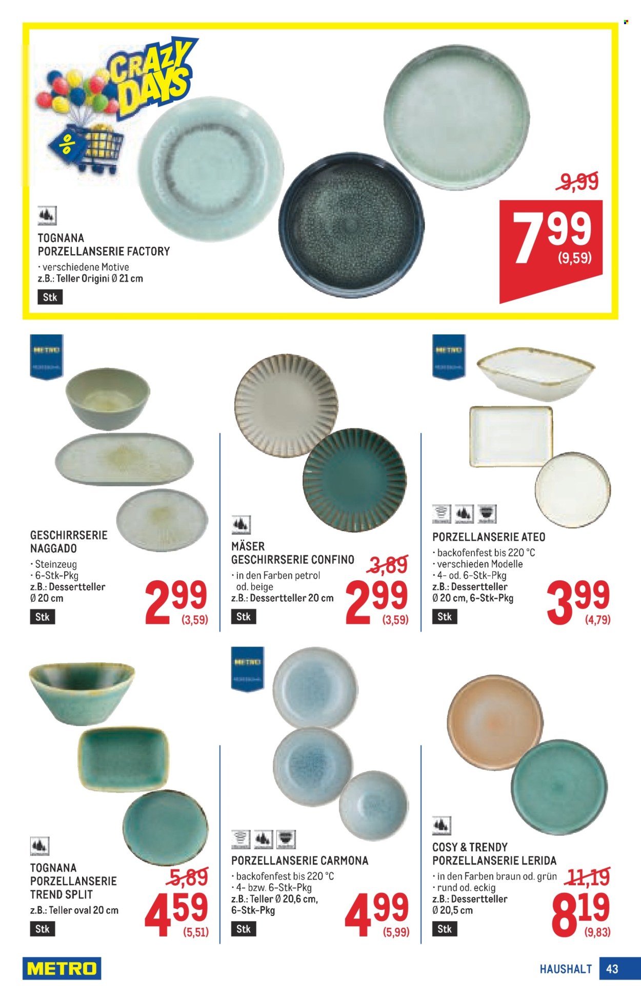Angebote Metro - 16.10.2025 - 29.10.2025. Seite 43