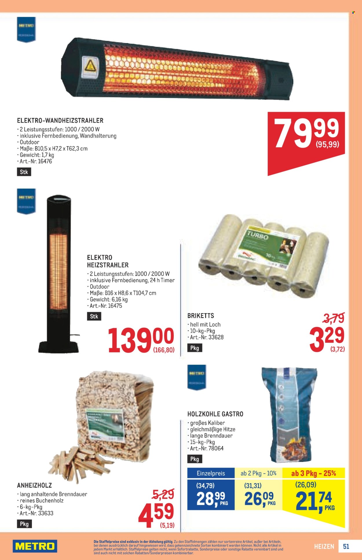 Angebote Metro - 16.10.2025 - 29.10.2025. Seite 51
