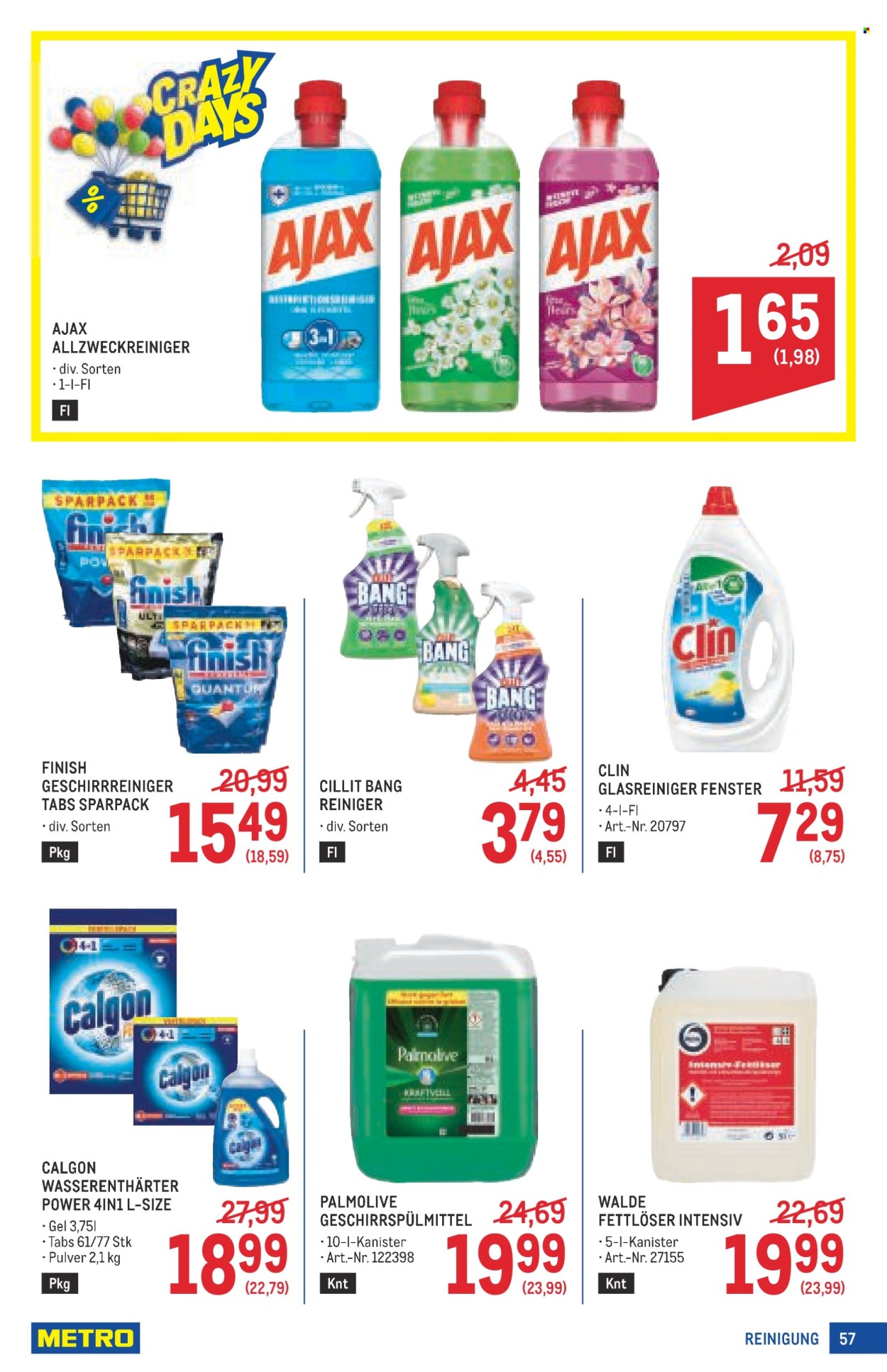 Angebote Metro - 16.10.2025 - 29.10.2025. Seite 57