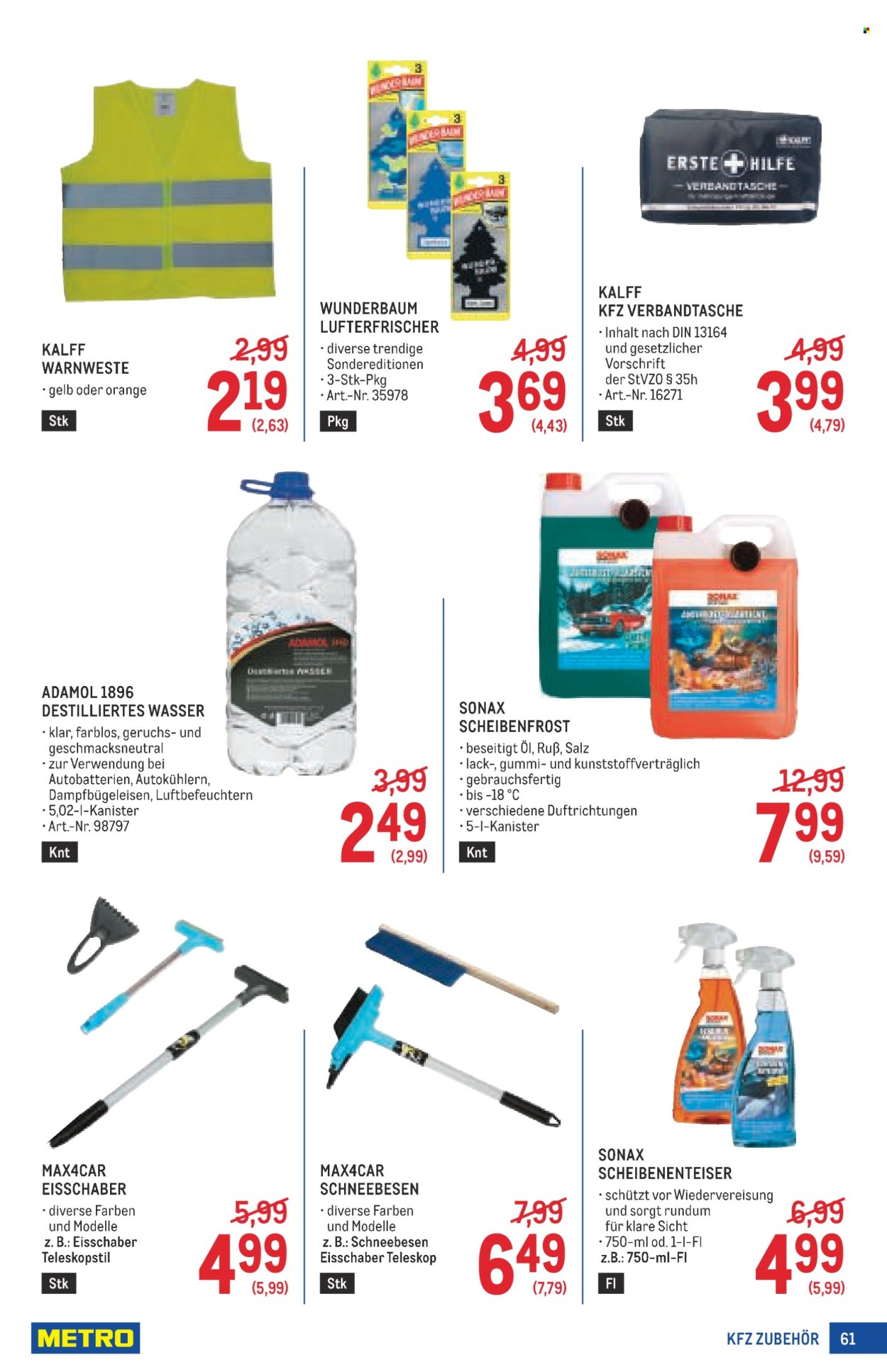 Angebote Metro - 16.10.2025 - 29.10.2025. Seite 61