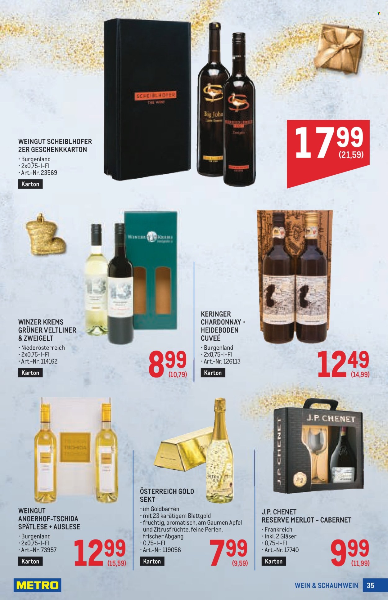 Angebote Metro - 16.10.2025 - 24.12.2025. Seite 35