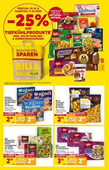 thumbnail - Wagner Piccolinis, Big Sensation od. Steinofen Pizza div. Sorten