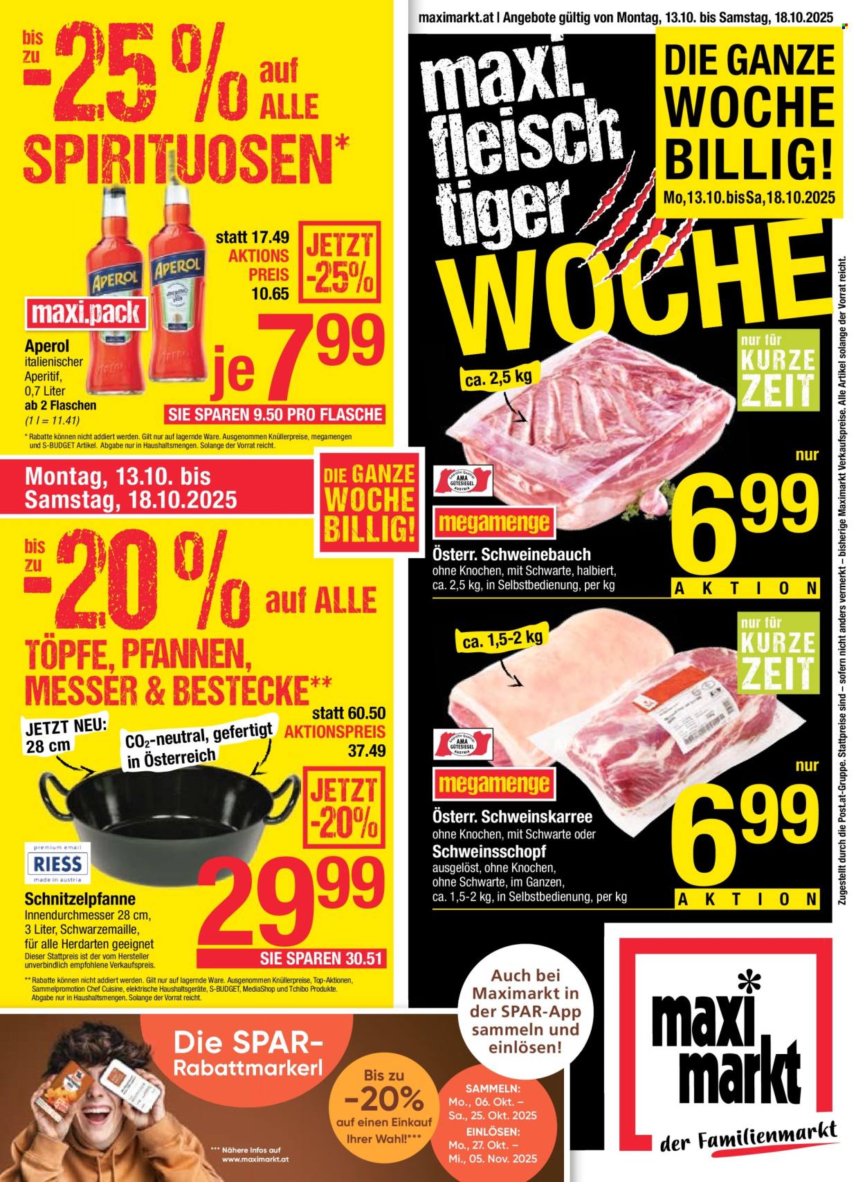 Angebote Maximarkt - 13.10.2025 - 18.10.2025. Seite 1