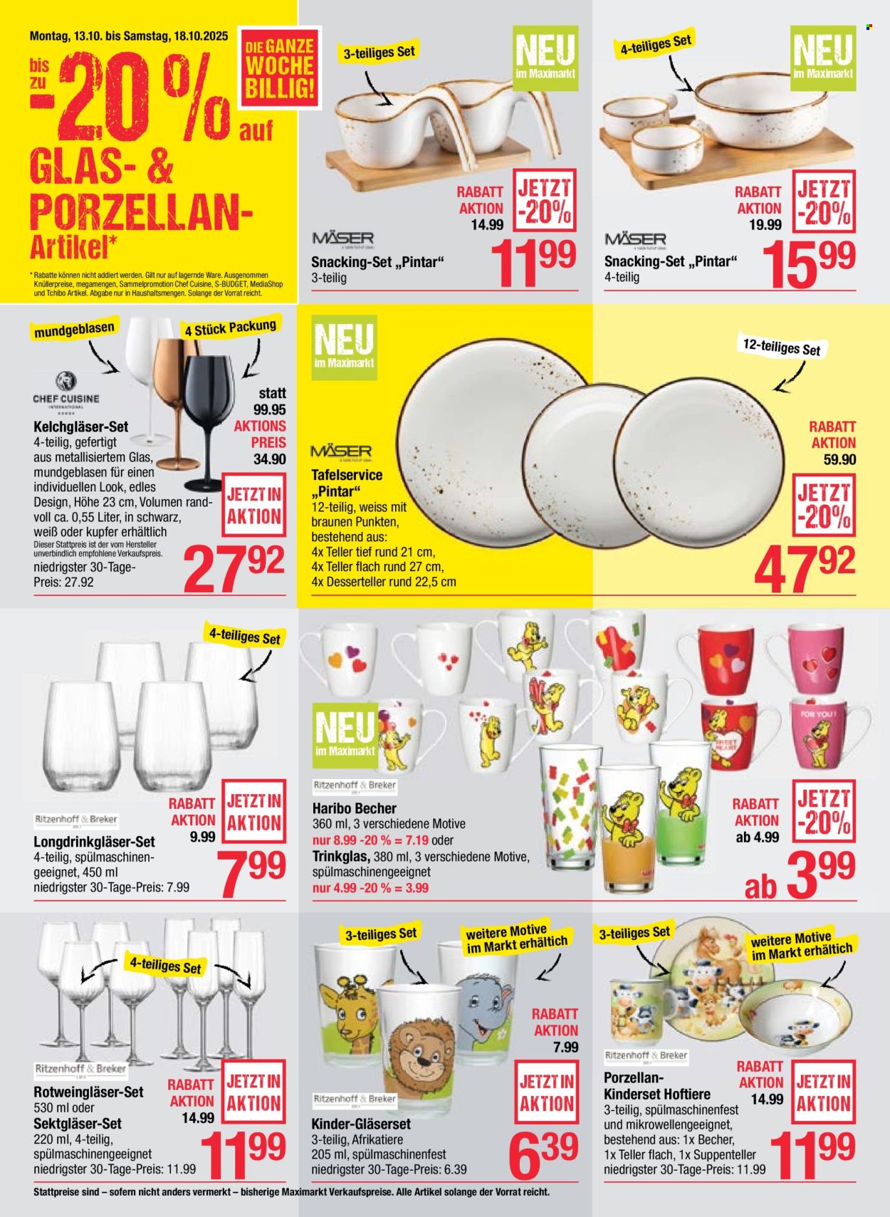 Angebote Maximarkt - 13.10.2025 - 18.10.2025. Seite 20