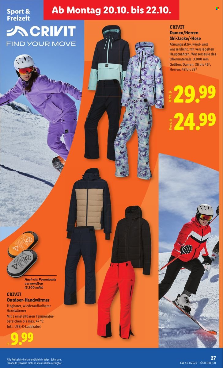 Angebote Lidl - 16.10.2025 - 22.10.2025. Seite 33