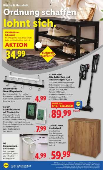 thumbnail - LIVARNO home Schuhschrank