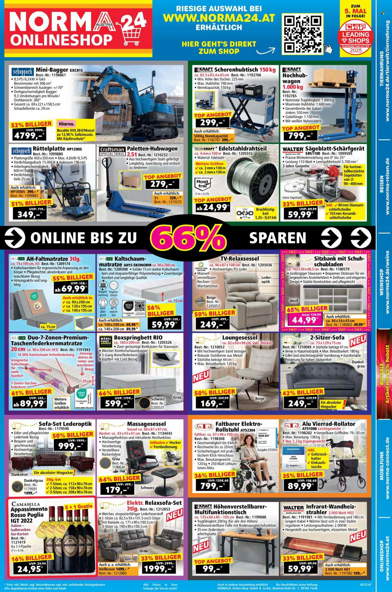 Angebote Norma. Seite 1