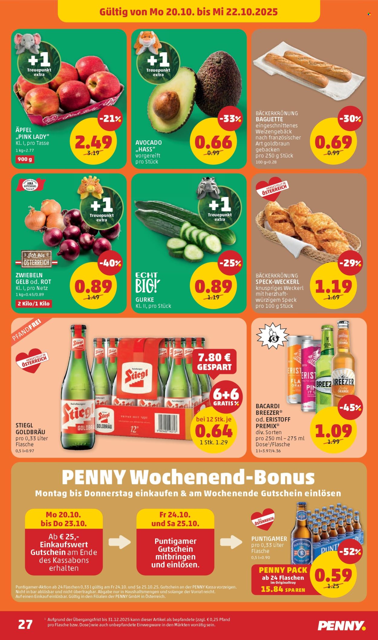 Angebote Penny - 16.10.2025 - 22.10.2025. Seite 27