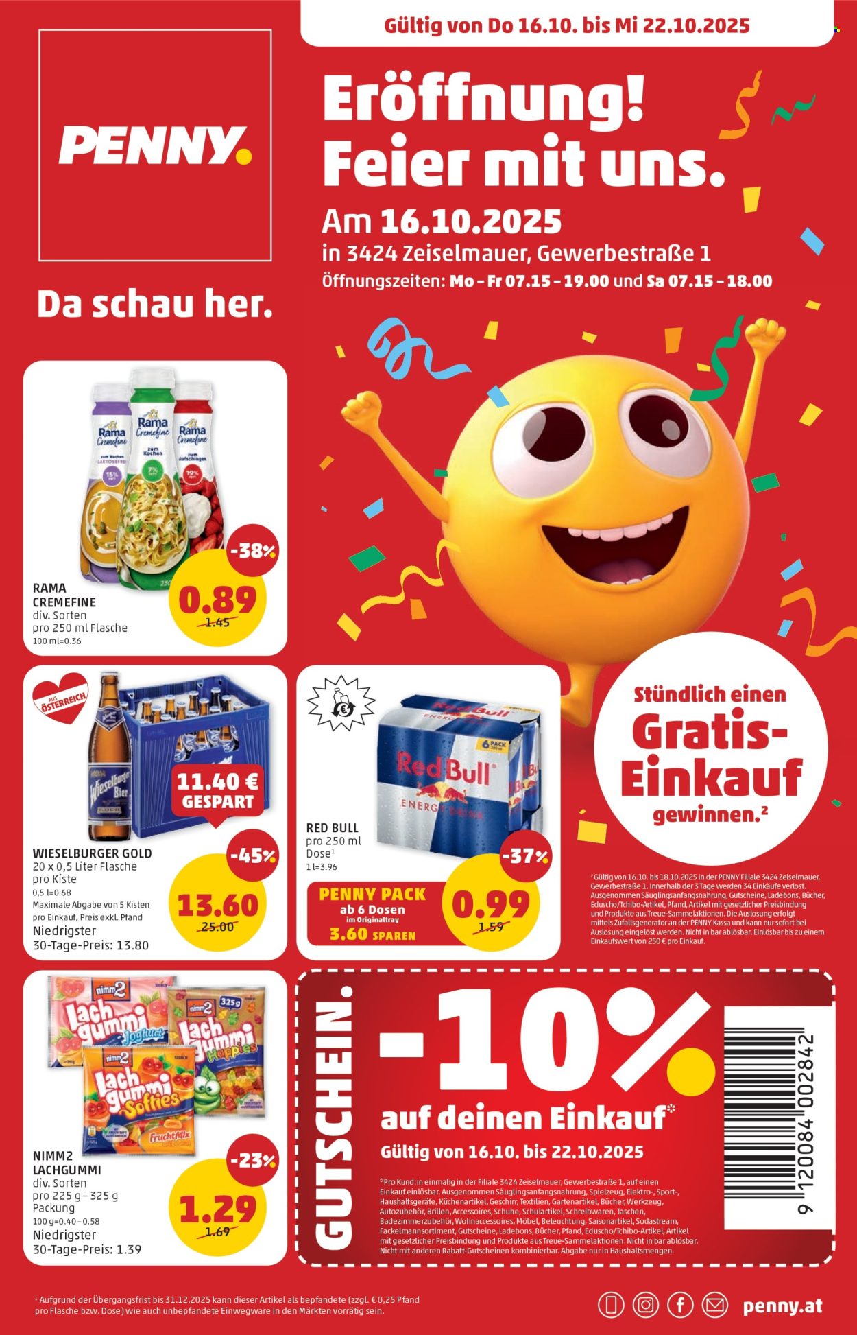 Angebote Penny - 16.10.2025 - 22.10.2025. Seite 1
