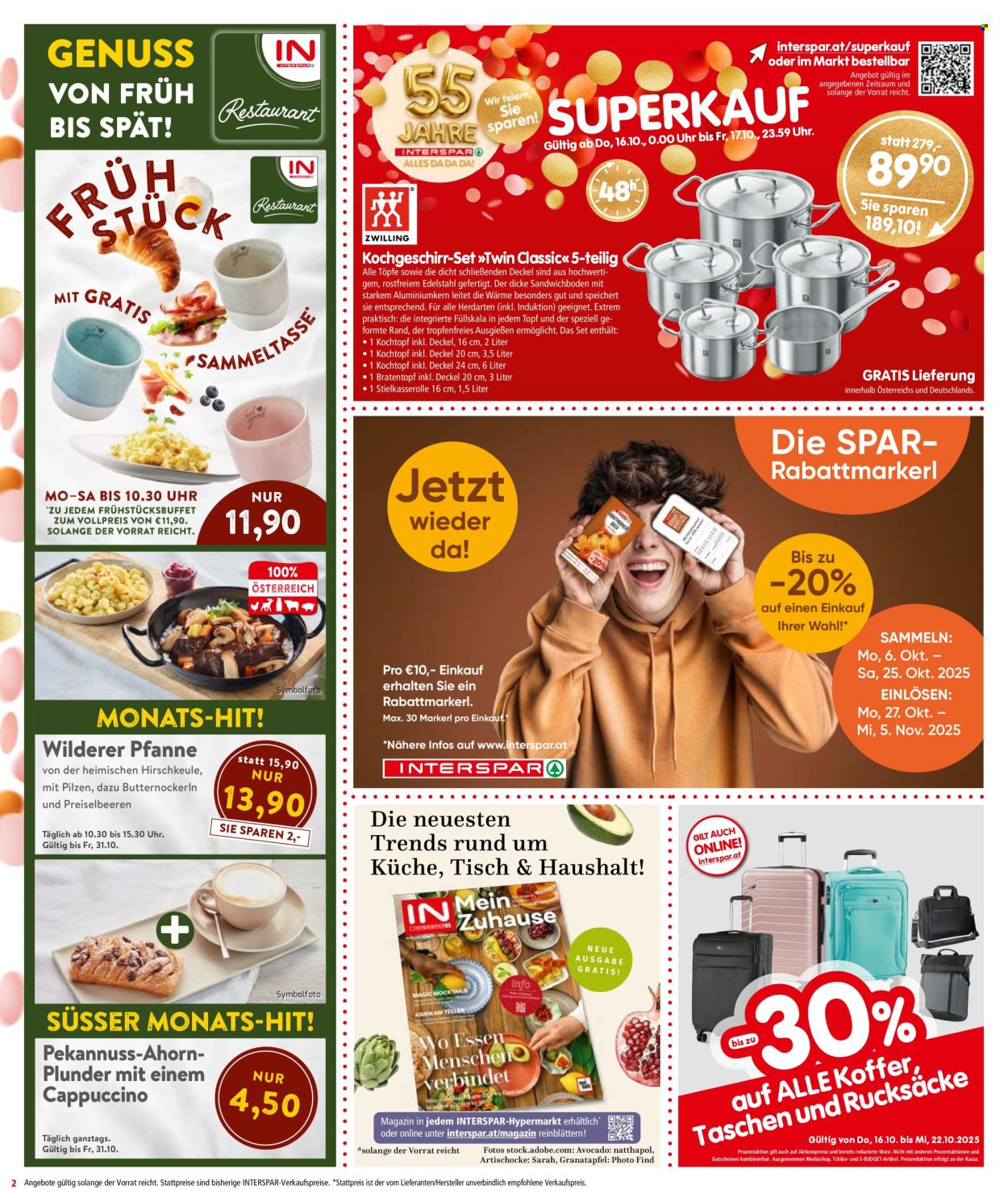 Angebote INTERSPAR - 16.10.2025 - 22.10.2025. Seite 2