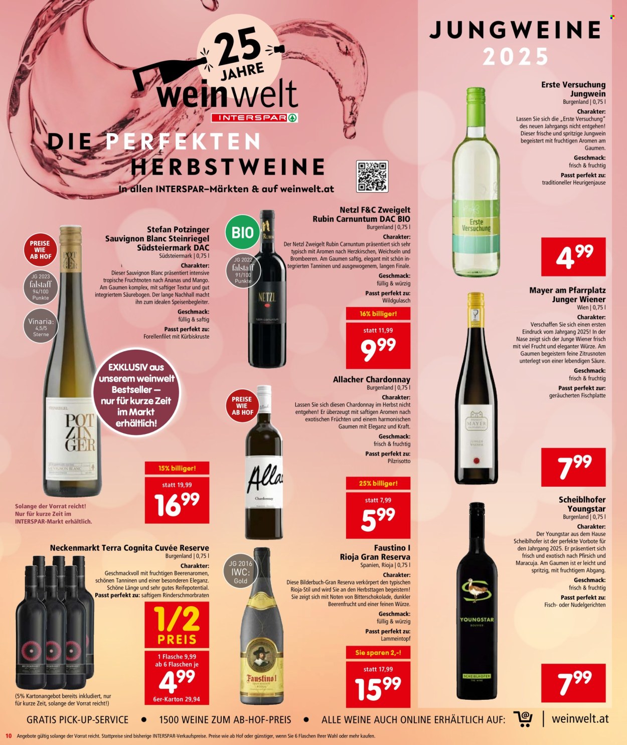 Angebote INTERSPAR - 16.10.2025 - 22.10.2025. Seite 11