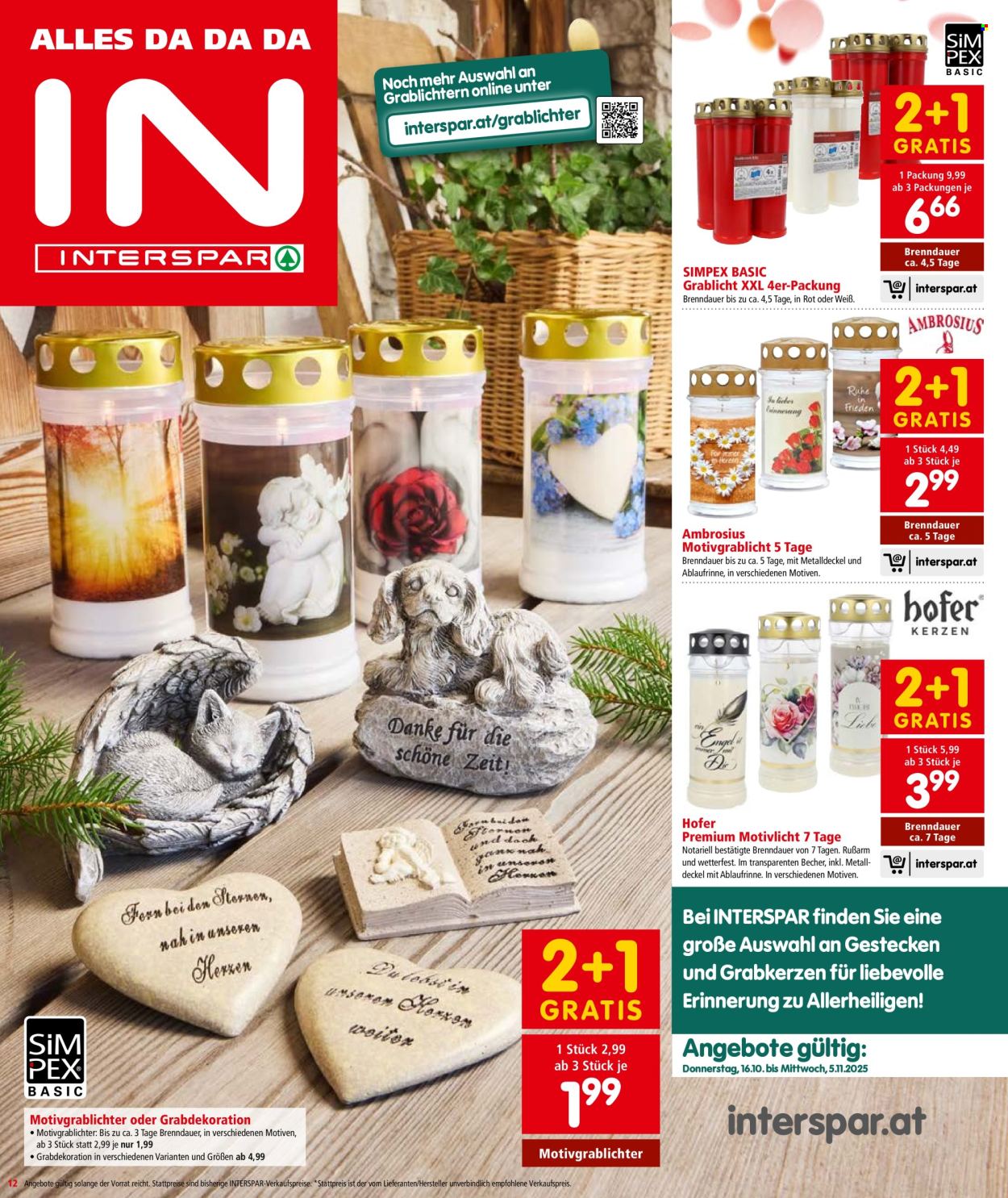 Angebote INTERSPAR - 16.10.2025 - 22.10.2025. Seite 13