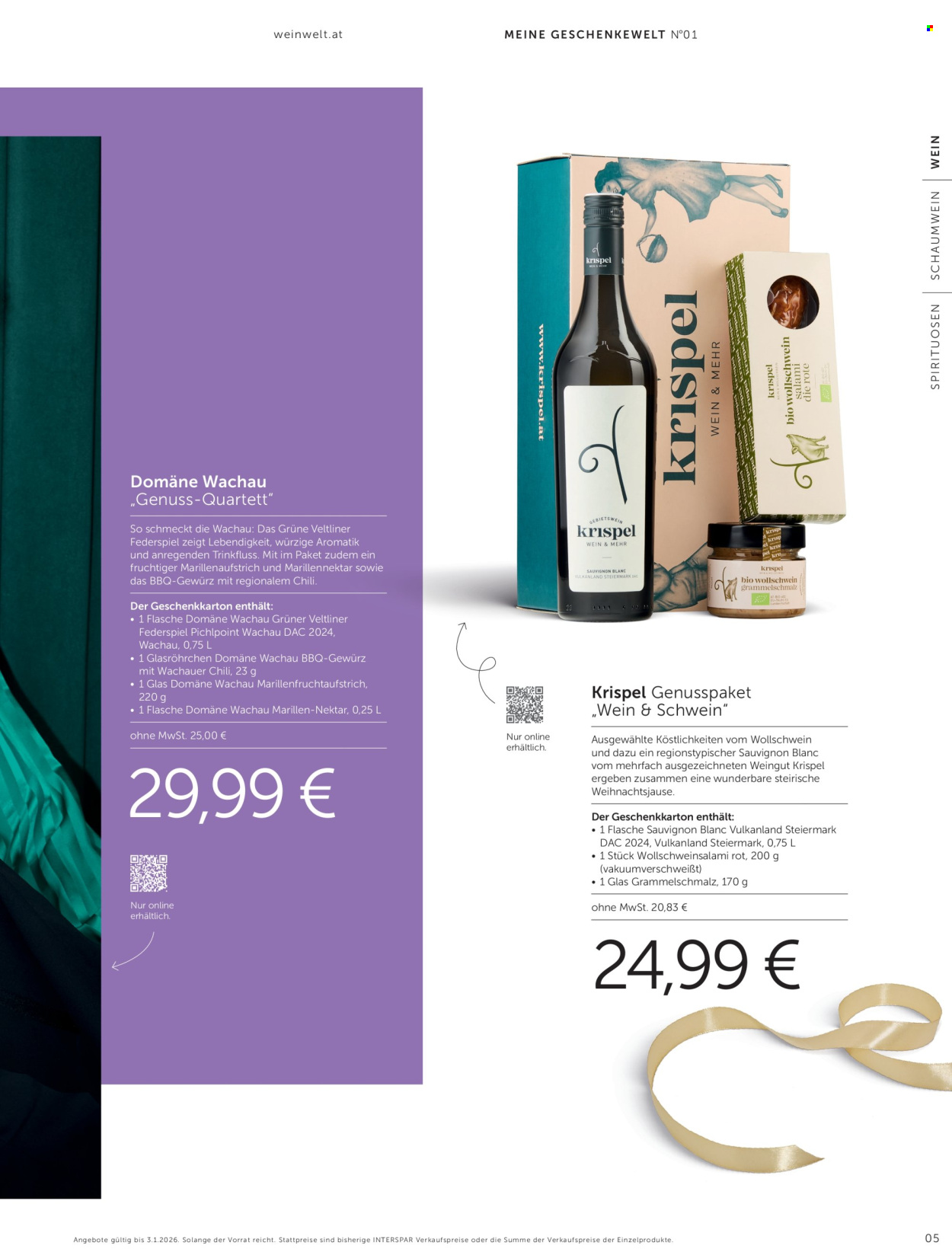 Angebote INTERSPAR - 8.10.2025 - 3.1.2026. Seite 5
