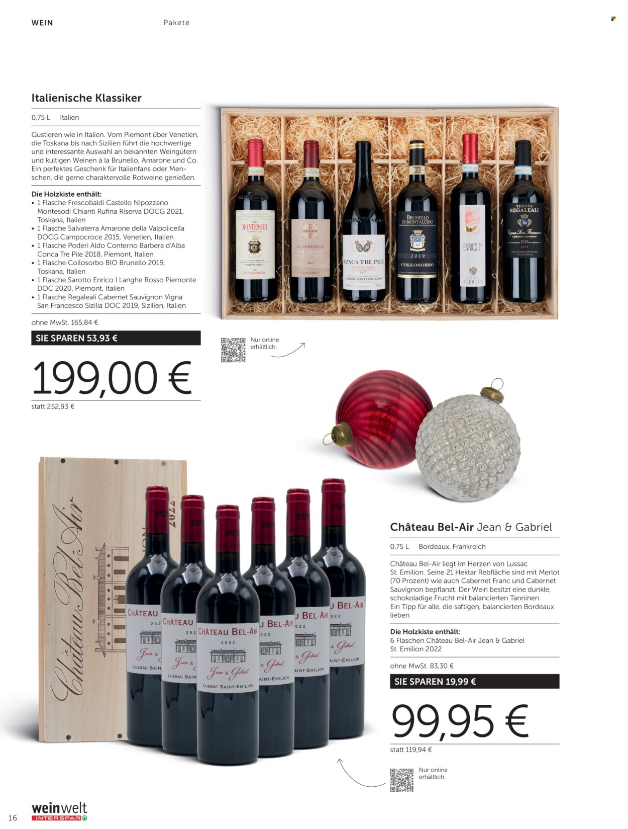Angebote INTERSPAR - 8.10.2025 - 3.1.2026. Seite 16
