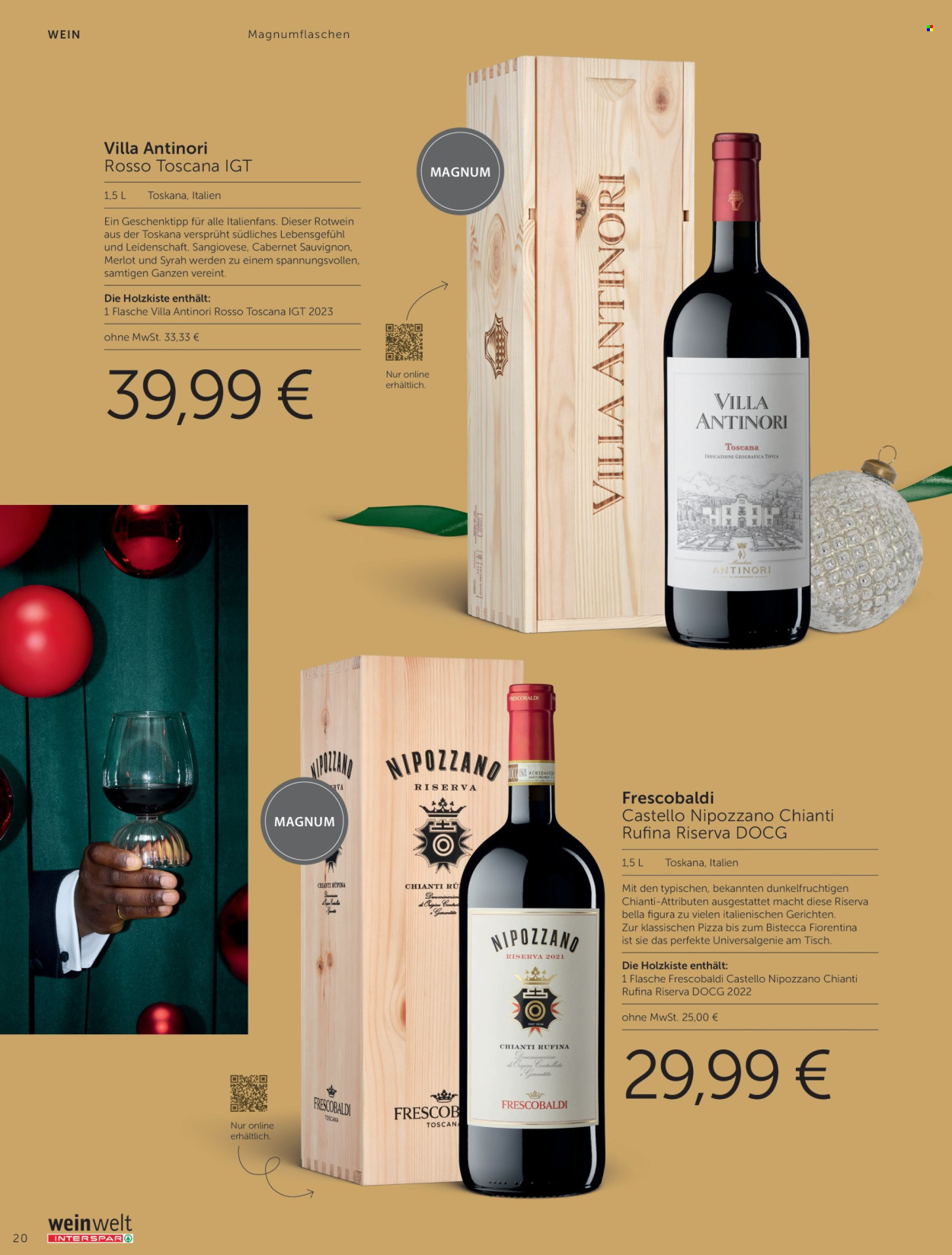 Angebote INTERSPAR - 8.10.2025 - 3.1.2026. Seite 20
