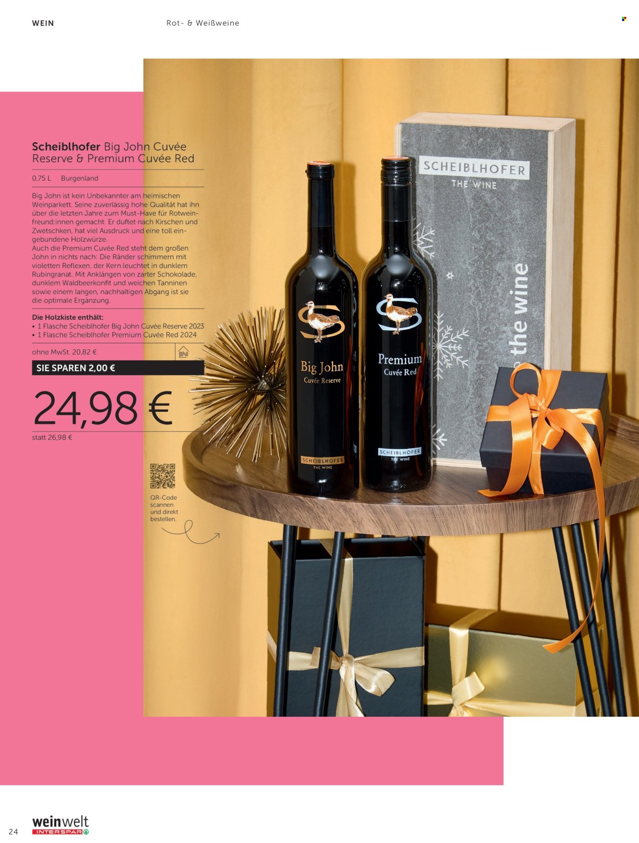 Angebote INTERSPAR - 8.10.2025 - 3.1.2026. Seite 24