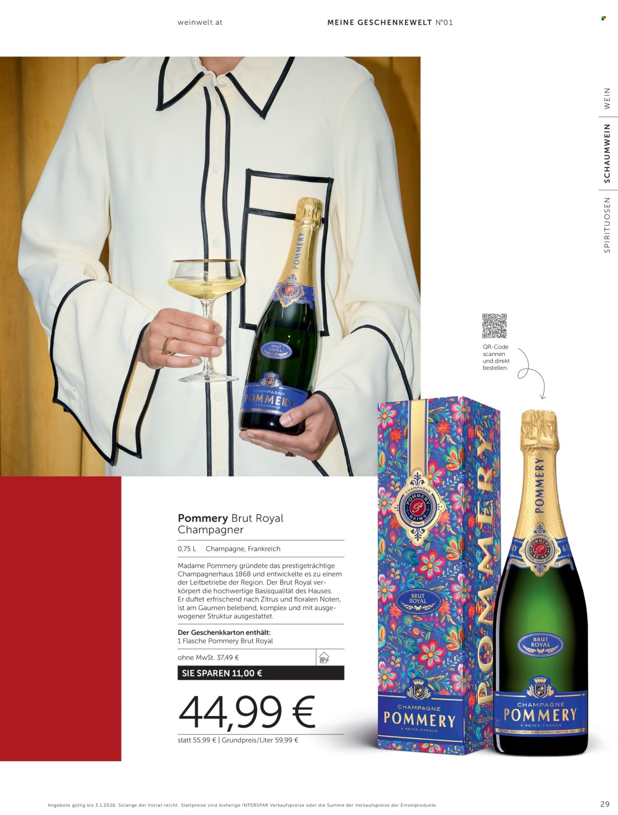 Angebote INTERSPAR - 8.10.2025 - 3.1.2026. Seite 29