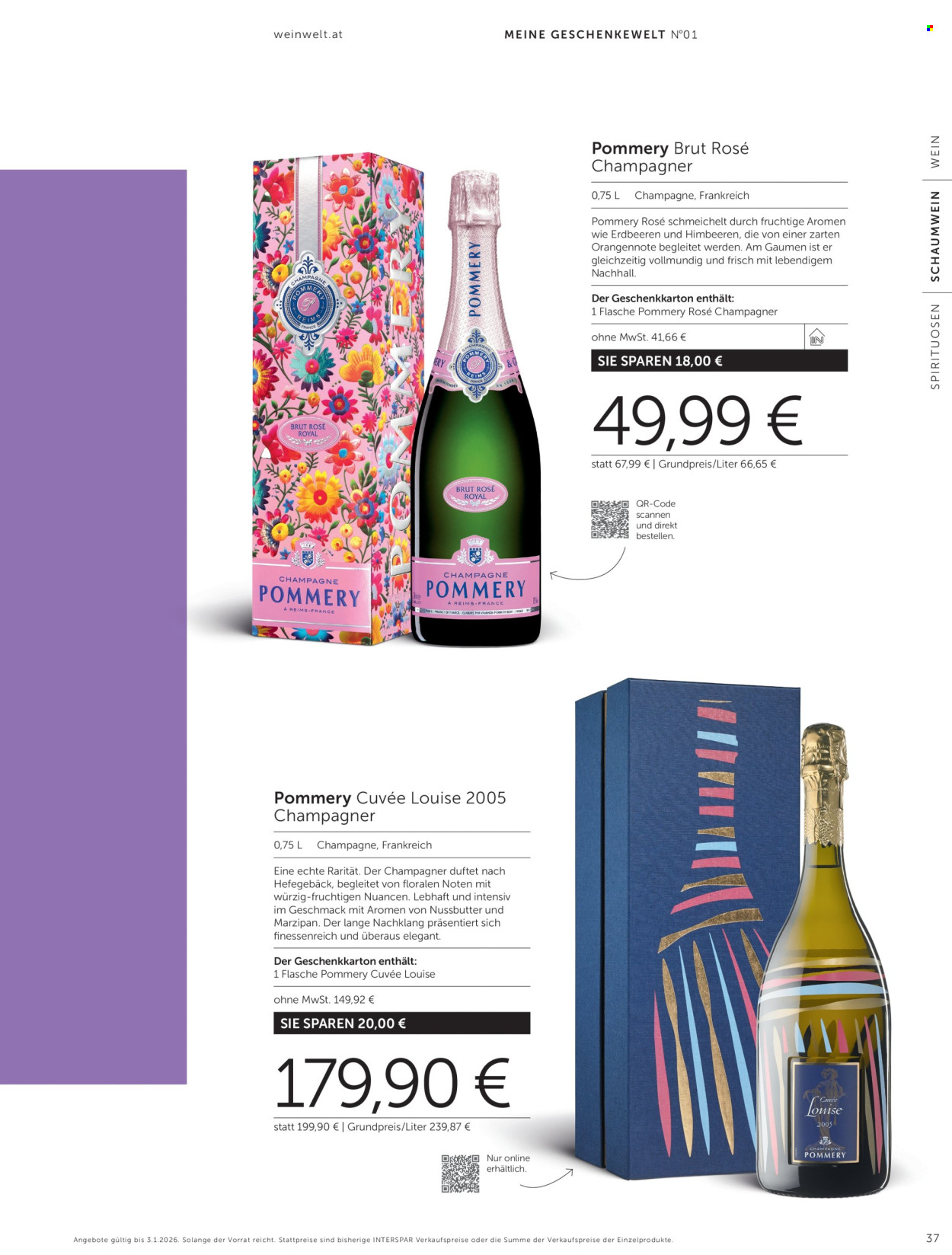 Angebote INTERSPAR - 8.10.2025 - 3.1.2026. Seite 37
