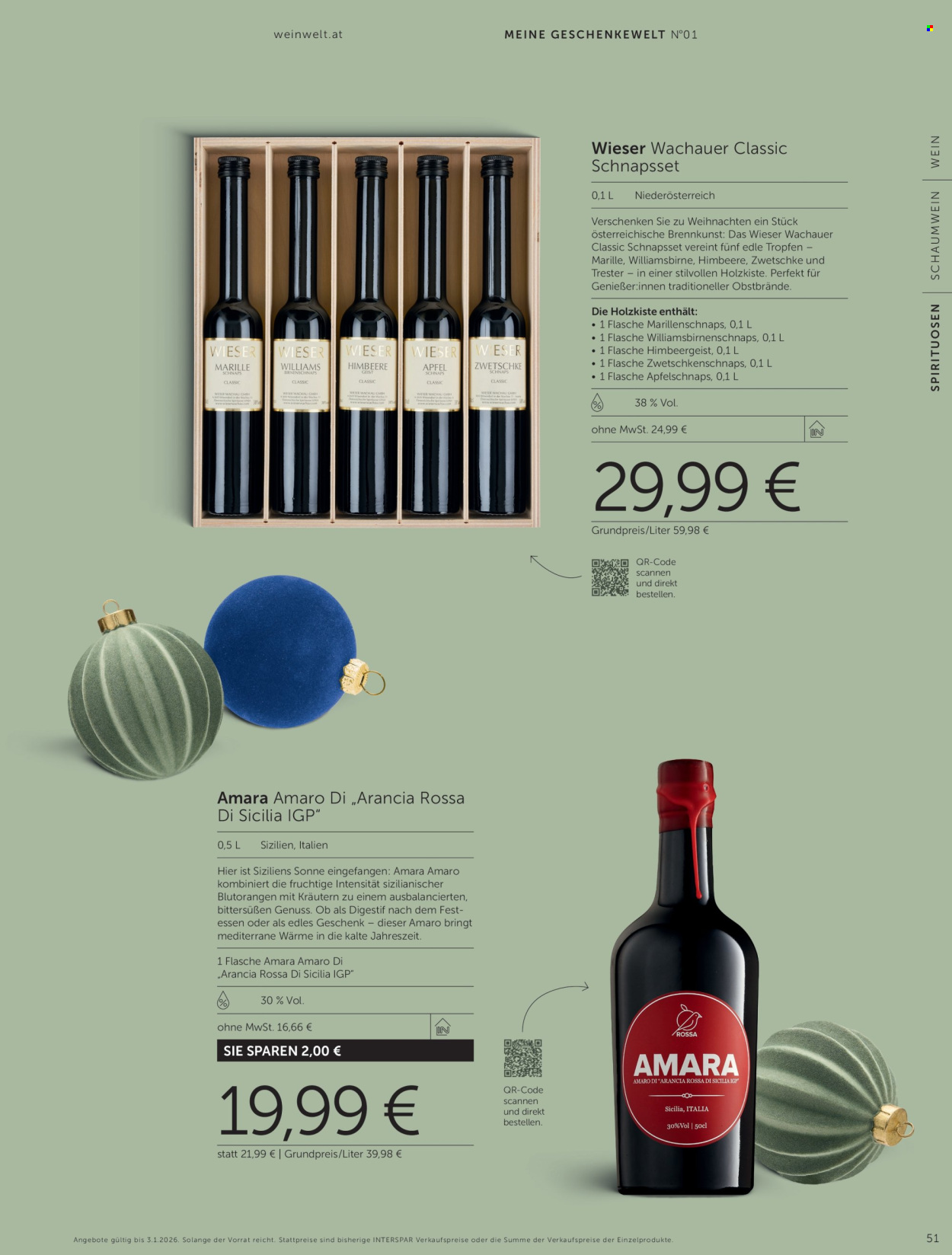 Angebote INTERSPAR - 8.10.2025 - 3.1.2026. Seite 51