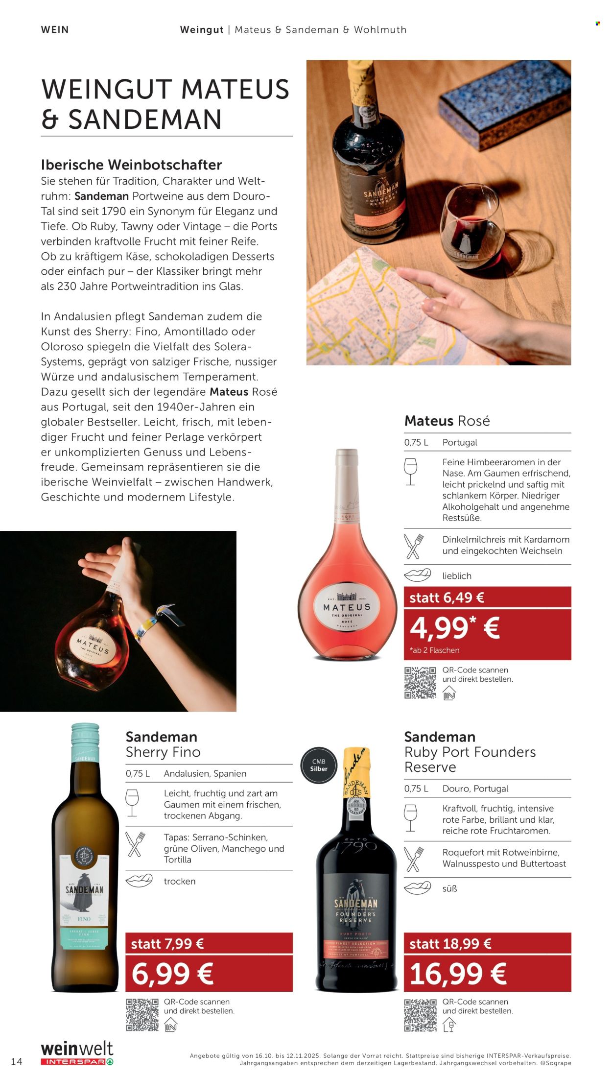 Angebote INTERSPAR - 16.10.2025 - 12.11.2025. Seite 14