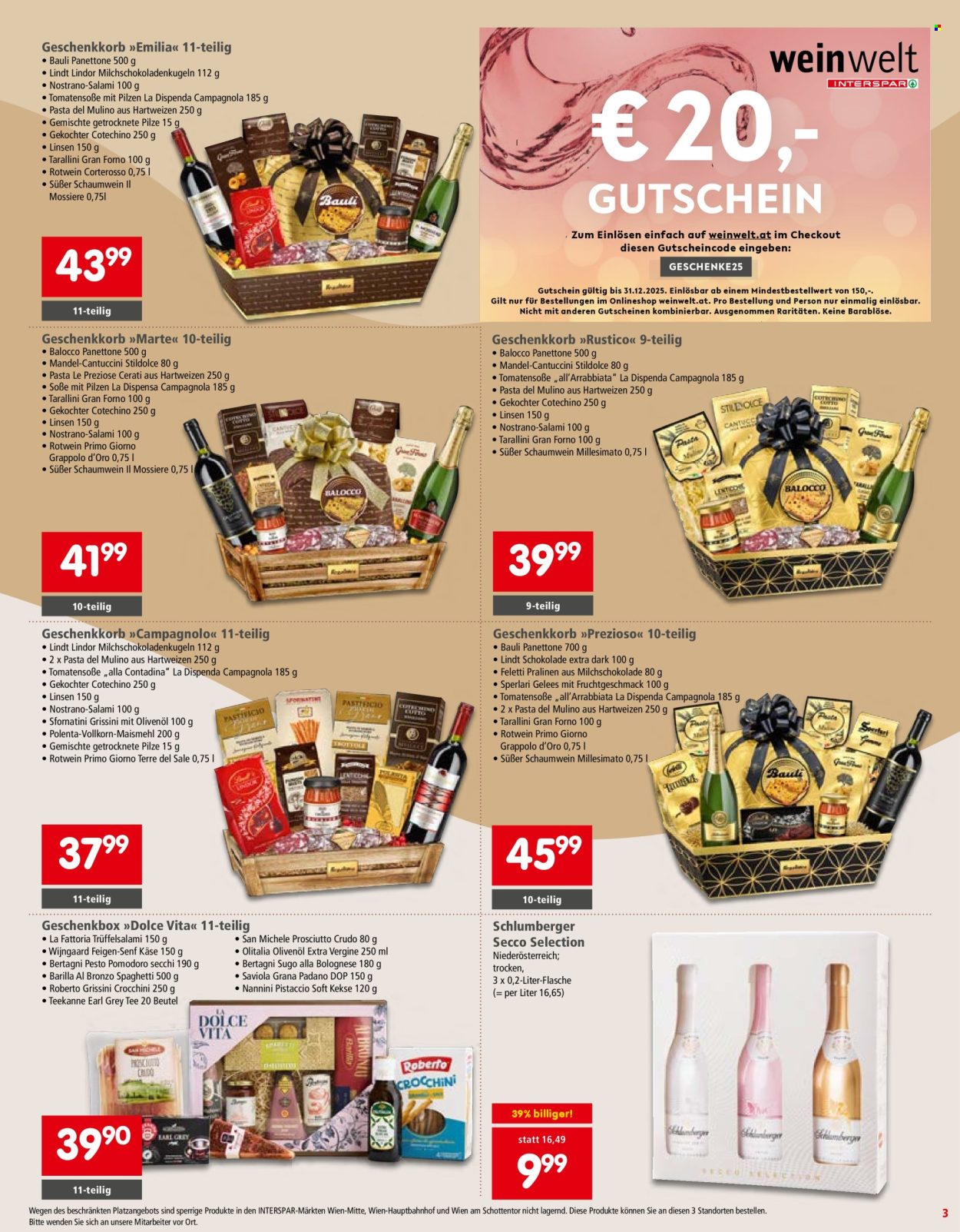 Angebote INTERSPAR - 16.10.2025 - 24.12.2025. Seite 3