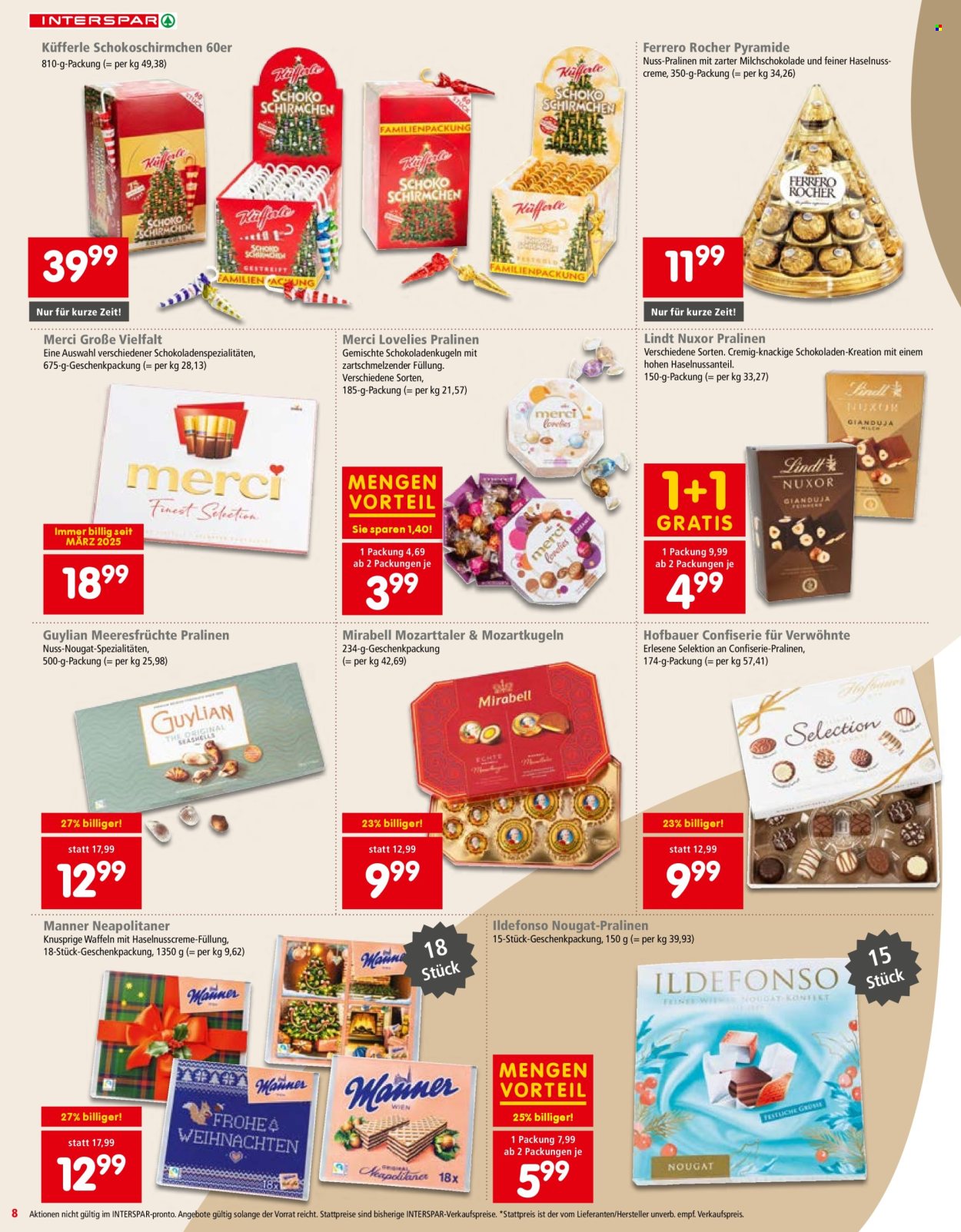 Angebote INTERSPAR - 16.10.2025 - 24.12.2025. Seite 8