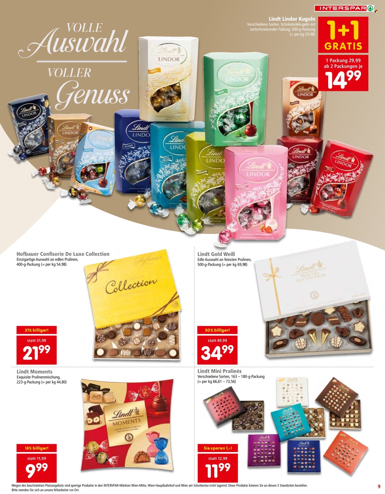Angebote INTERSPAR - 16.10.2025 - 24.12.2025. Seite 9