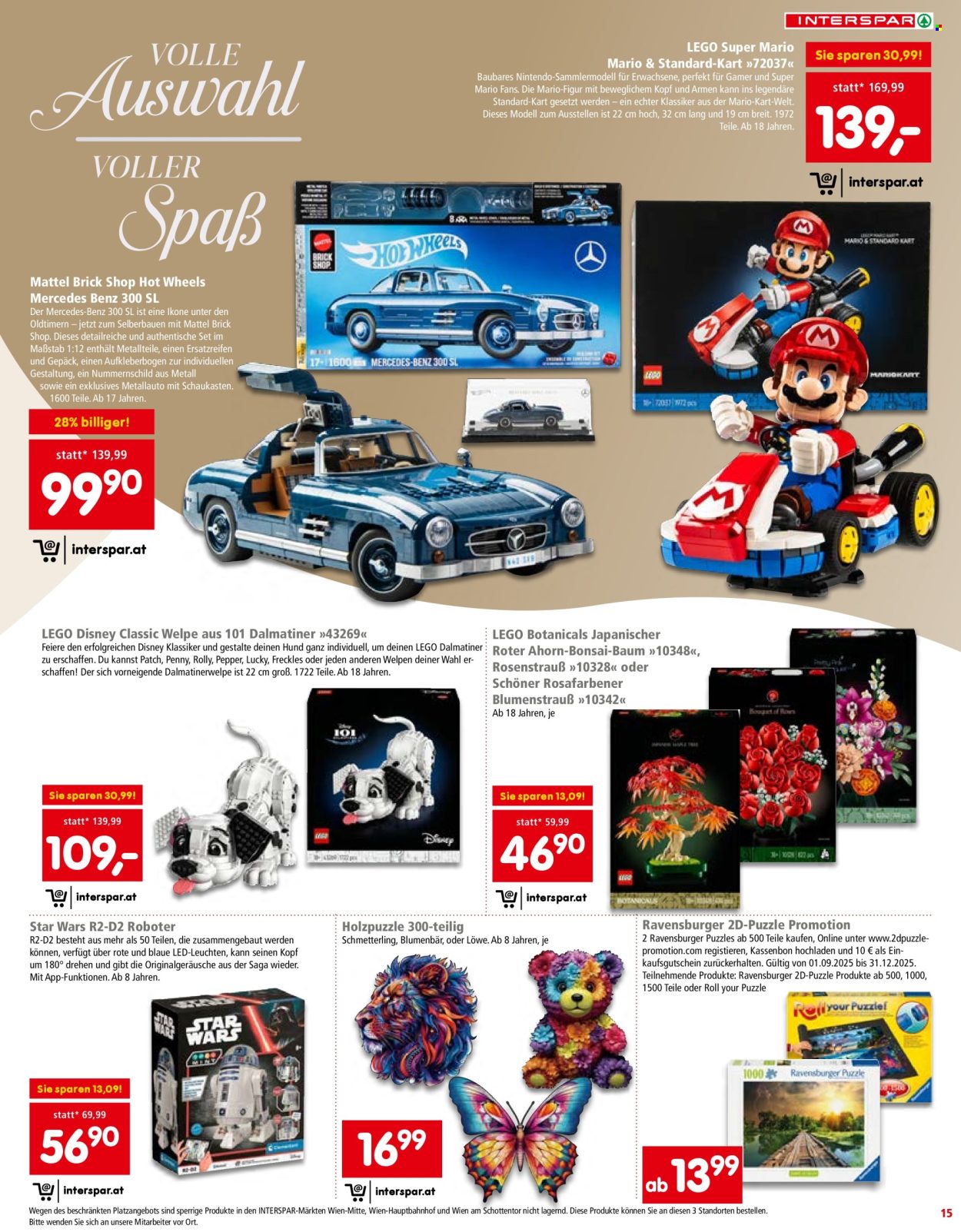 Angebote INTERSPAR - 16.10.2025 - 24.12.2025. Seite 15