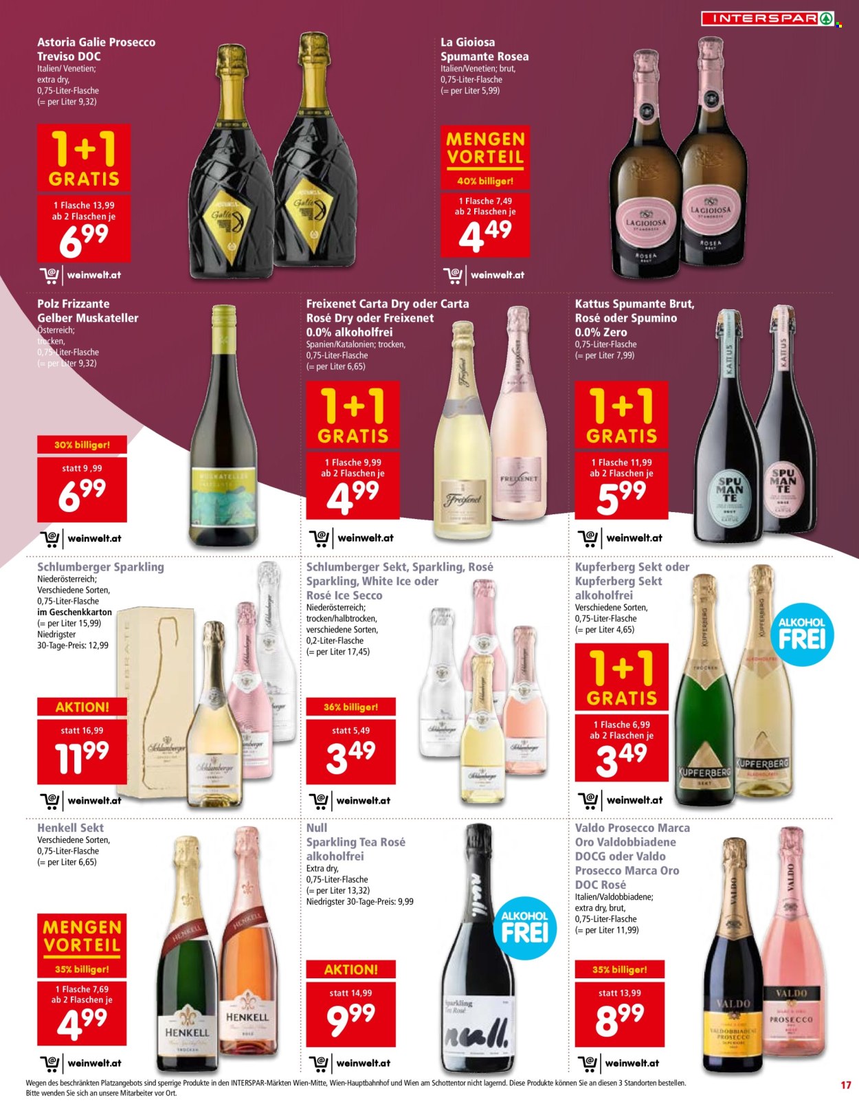 Angebote INTERSPAR - 16.10.2025 - 24.12.2025. Seite 17