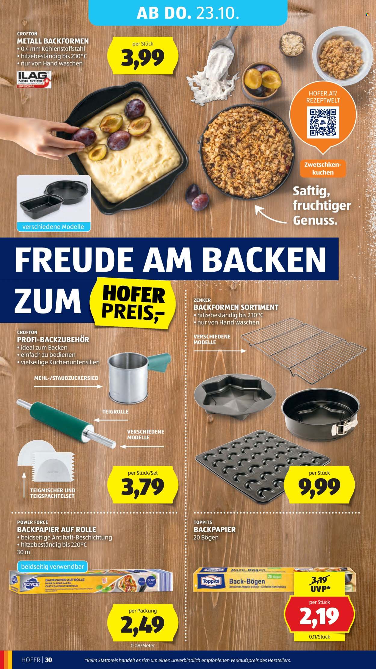 Angebote Hofer - 17.10.2025 - 23.10.2025. Seite 34