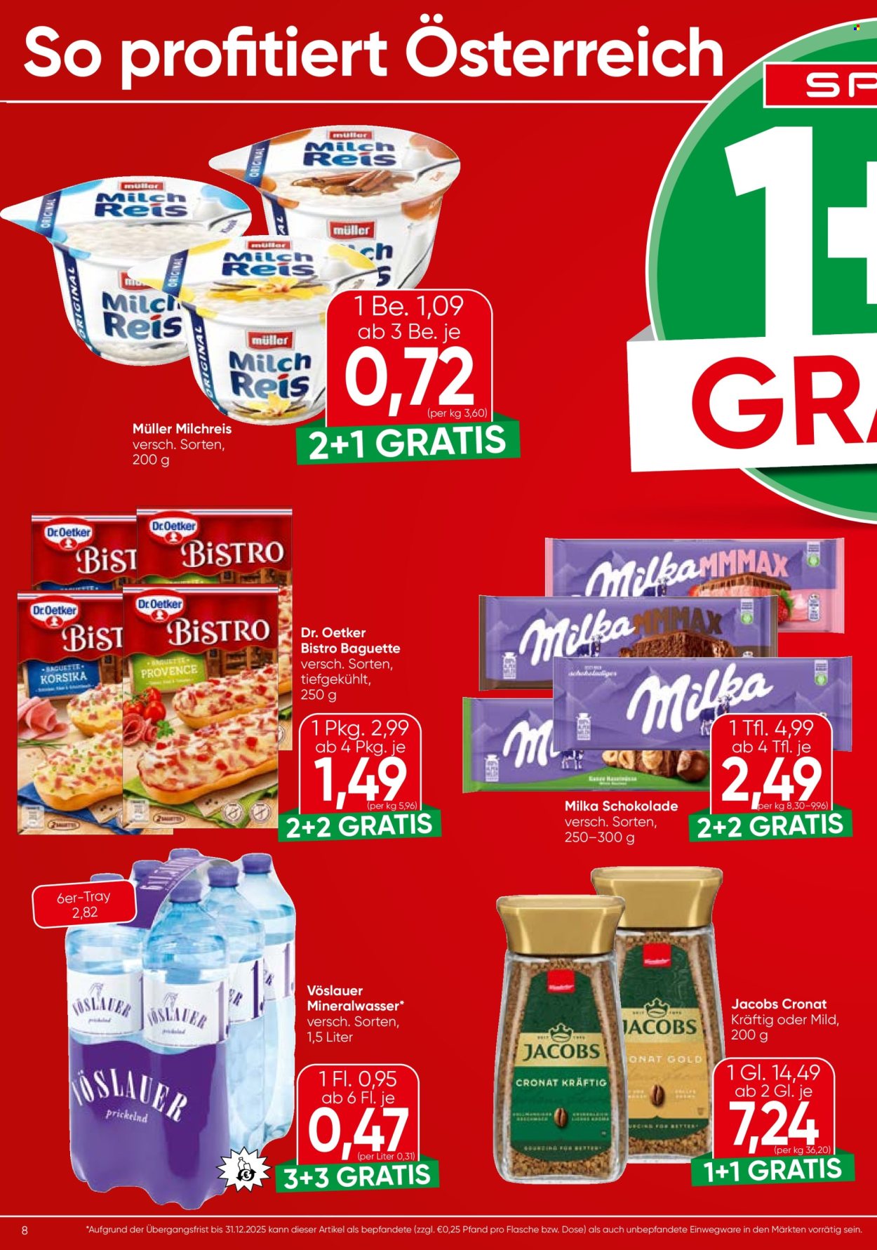 Angebote SPAR - 16.10.2025 - 22.10.2025. Seite 8
