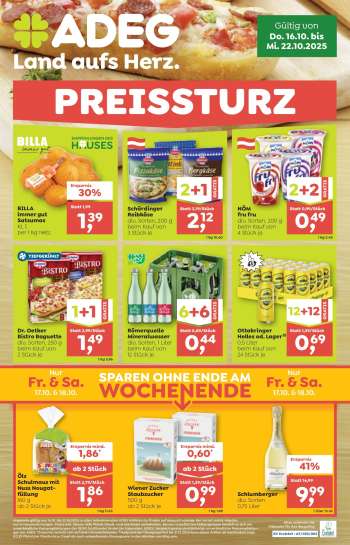 Angebote ADEG - 16.10.2025 - 22.10.2025.