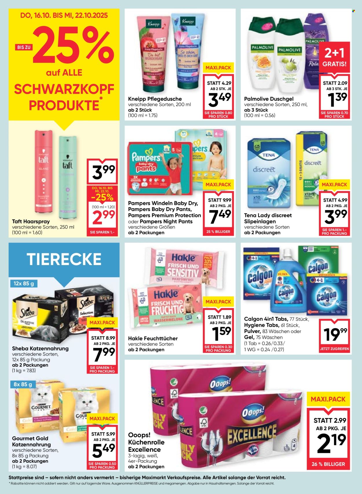 Angebote Maximarkt - 16.10.2025 - 22.10.2025. Seite 16