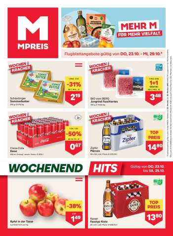 Angebote MPREIS - 23.10.2025 - 29.10.2025.