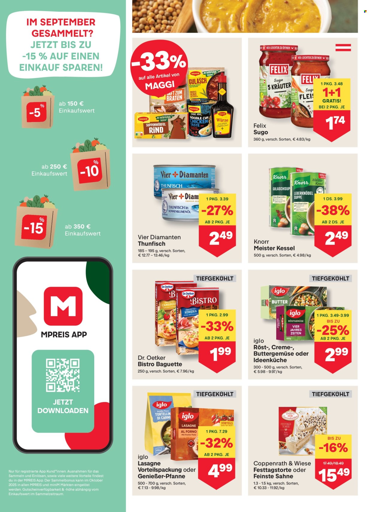 Angebote MPREIS - 23.10.2025 - 29.10.2025. Seite 12