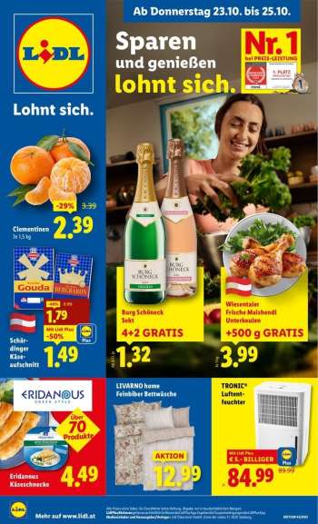 Angebote Lidl - 23.10.2025 - 29.10.2025.