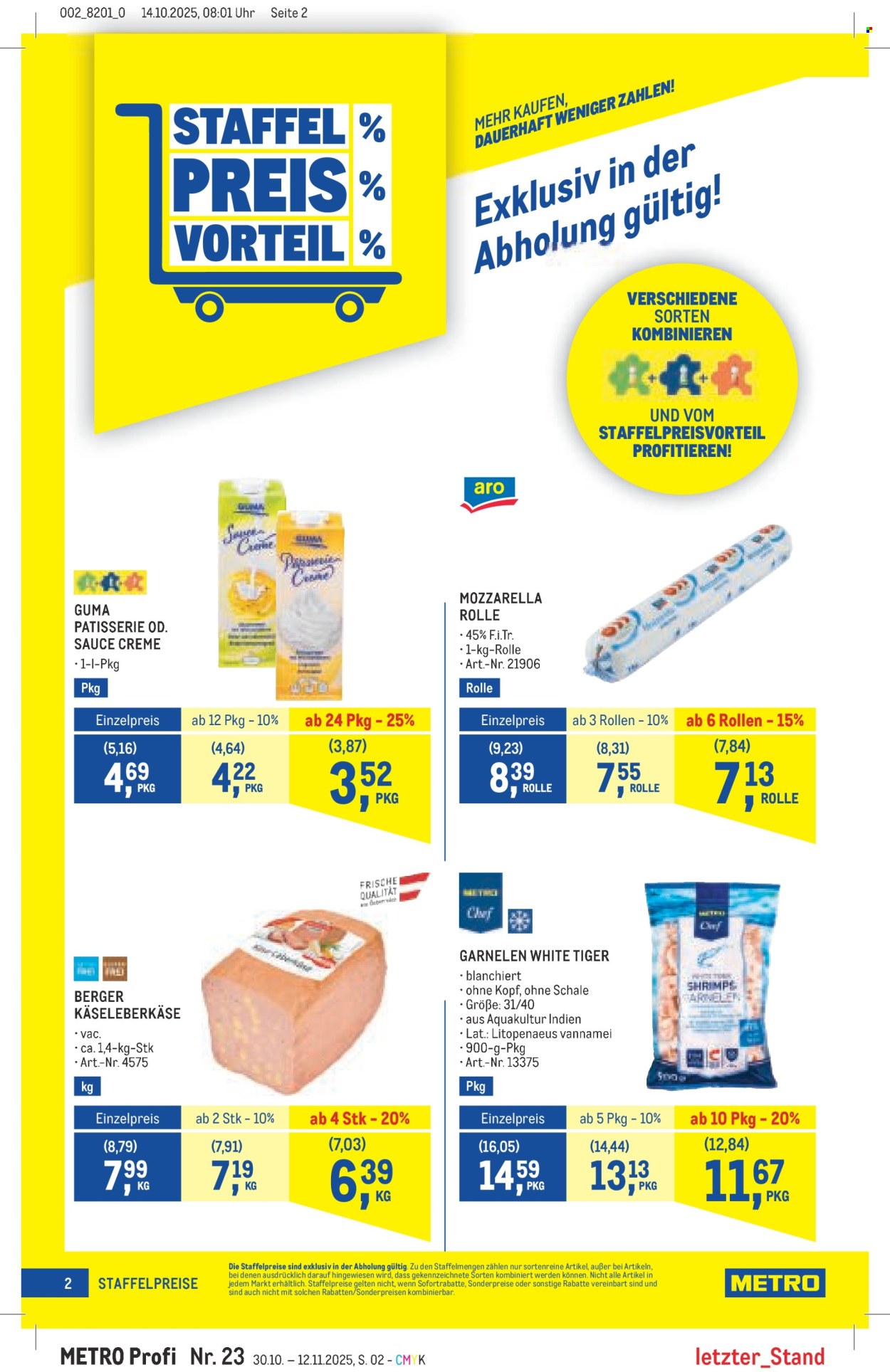 Angebote Metro - 30.10.2025 - 12.11.2025. Seite 2